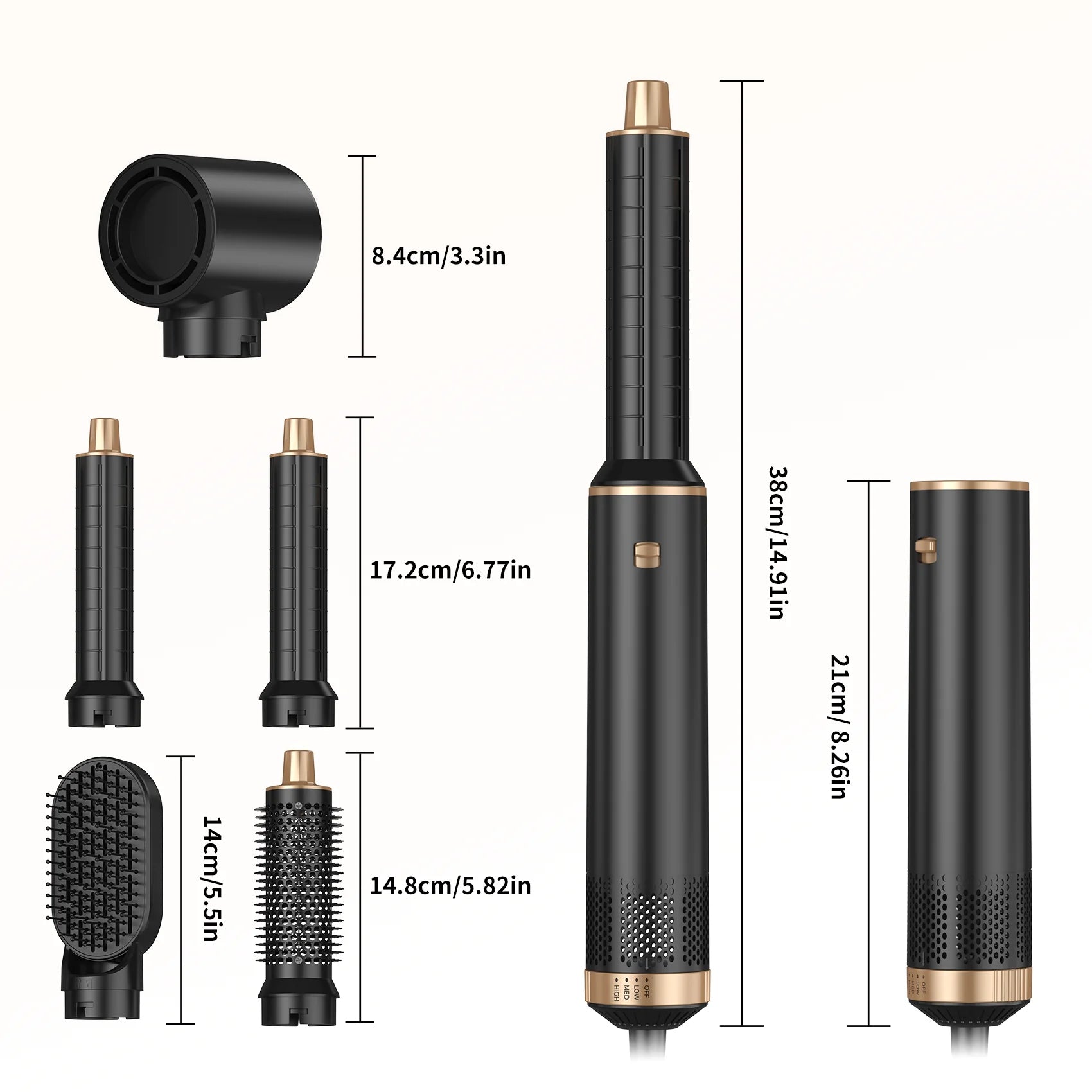 Multifunction Hair Styler Set - AliBoxBeauty