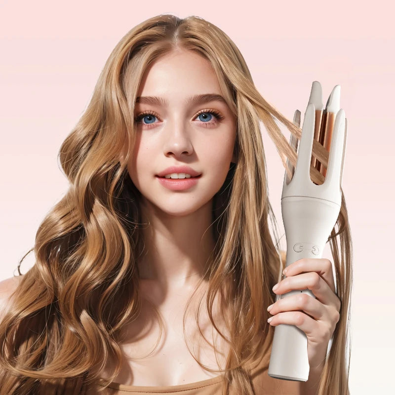 Automatic Ceramic Hair Curler - AliBoxBeauty