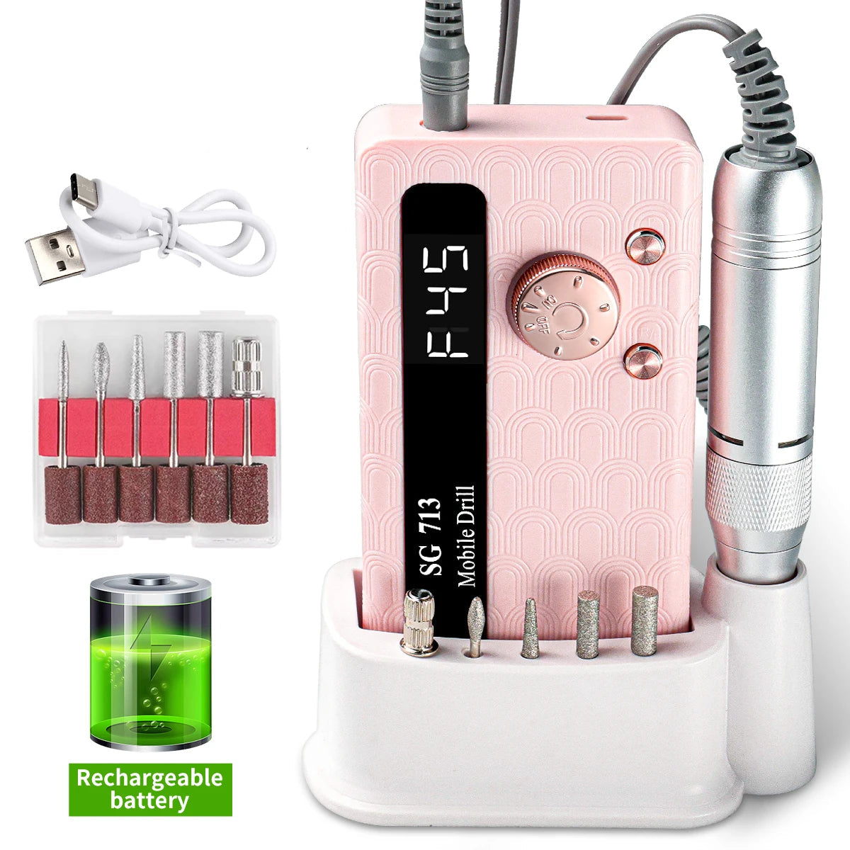 Electric Gel Polish Drill Kit - AliBoxBeauty