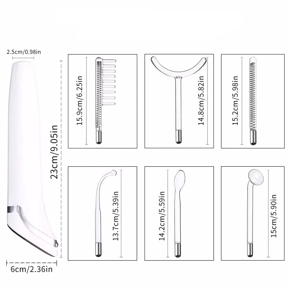 Electrotherapy Face Wand Set - AliBoxBeauty