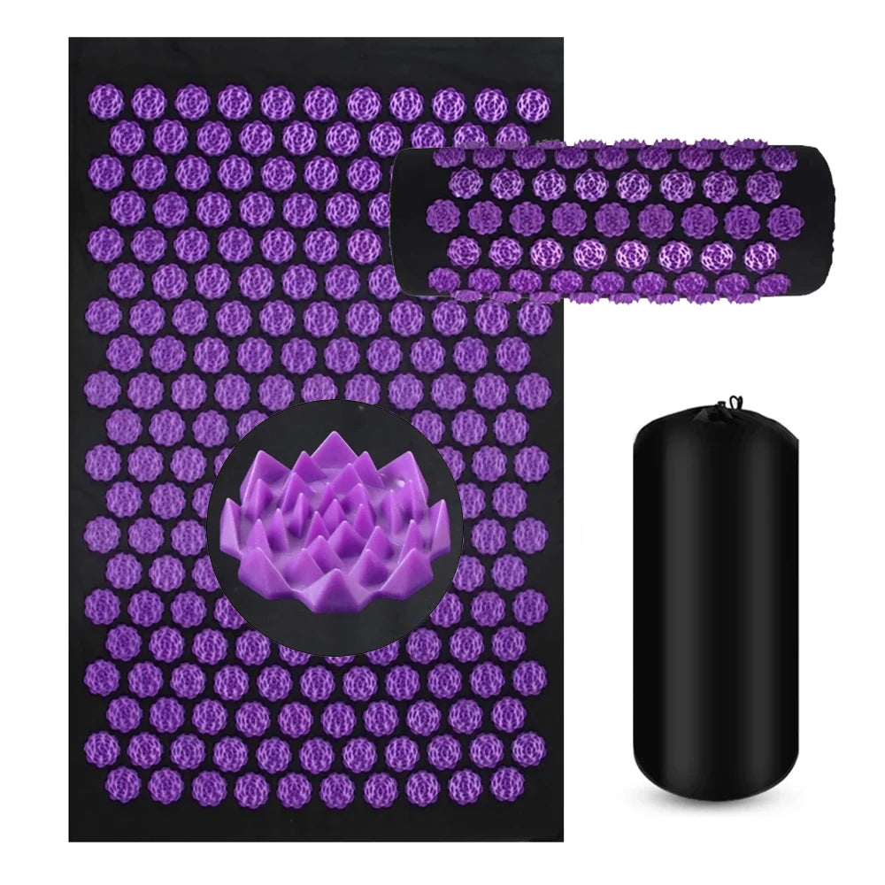 Acupressure Yoga Mat Set - AliBoxBeauty