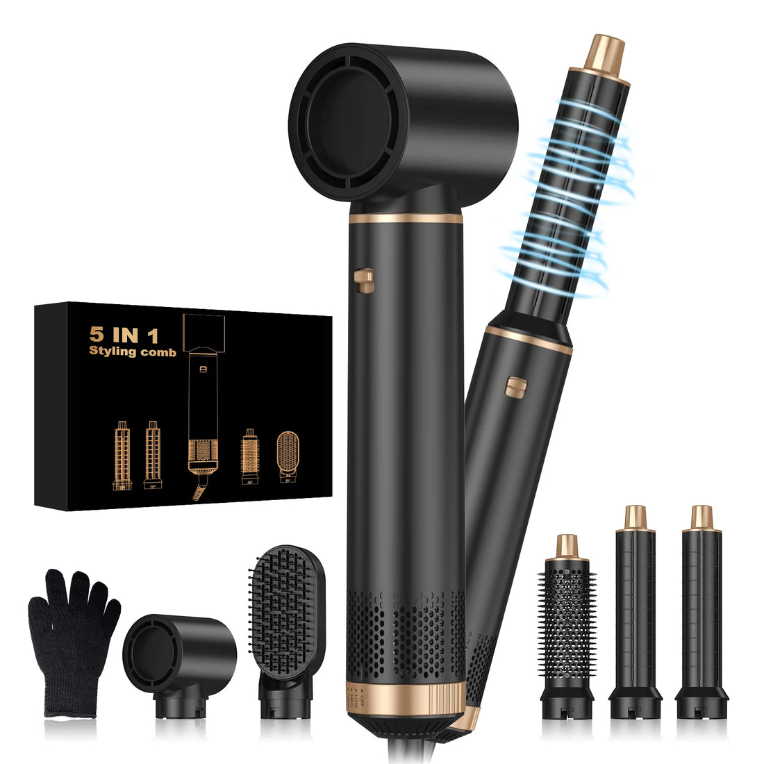 Multifunction Hair Styler Set - AliBoxBeauty