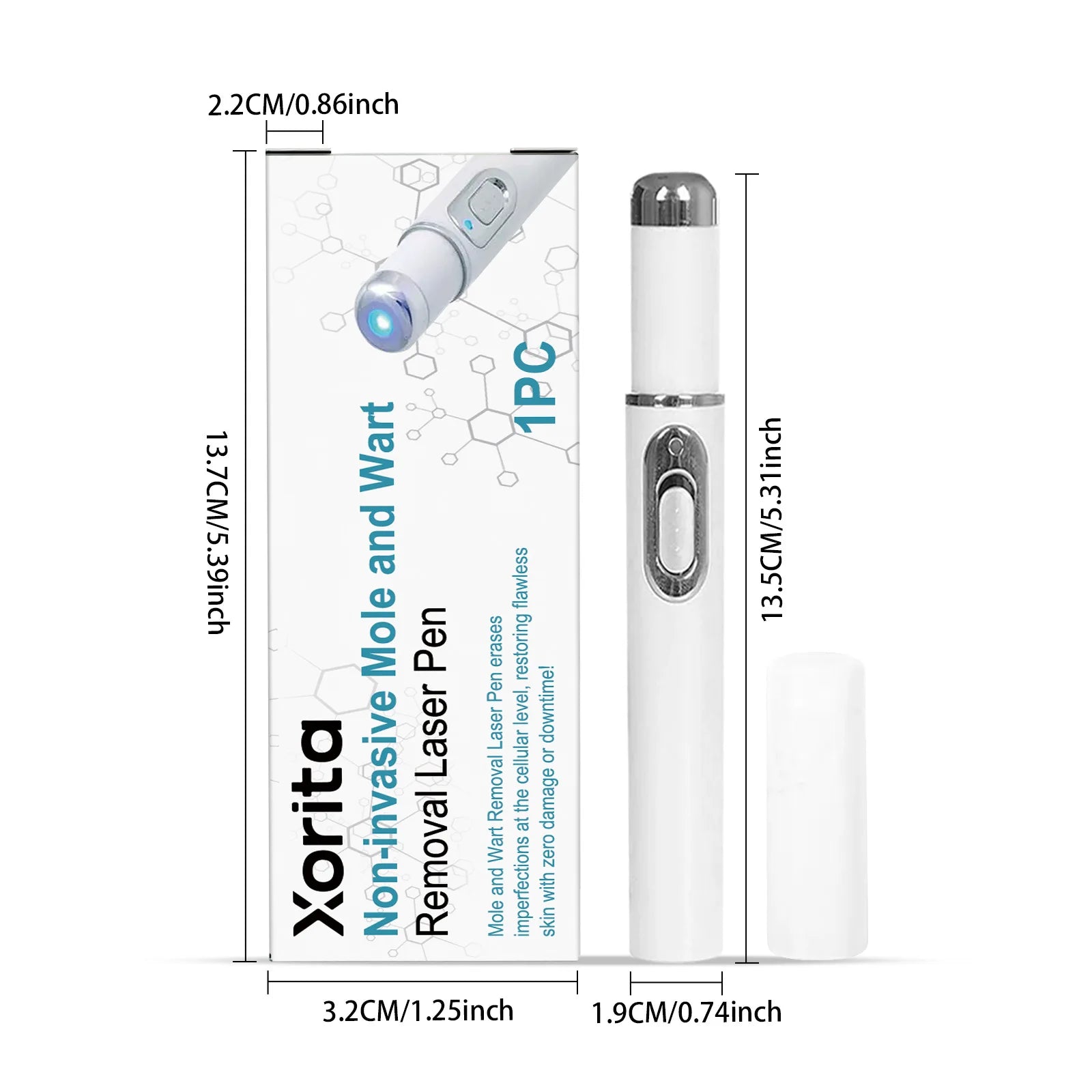 Blue Light Acne Remover Pen - AliBoxBeauty